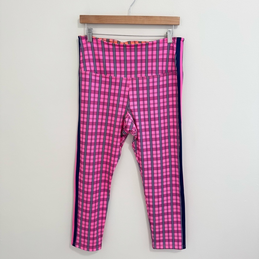 Gretchen Scott Plaid Sunshine Pull On Legging Pants - Picture 3 of 8
